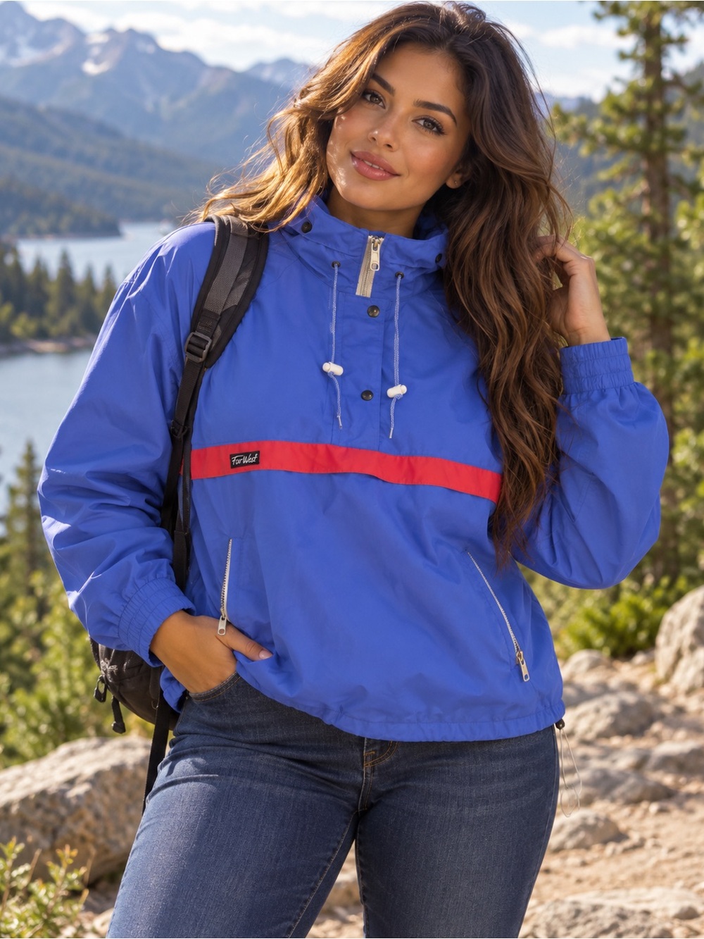 Vintage Women’s FarWest Mountainwear Gore-Tex Jacket L 80s 90s Canadian Outdoor